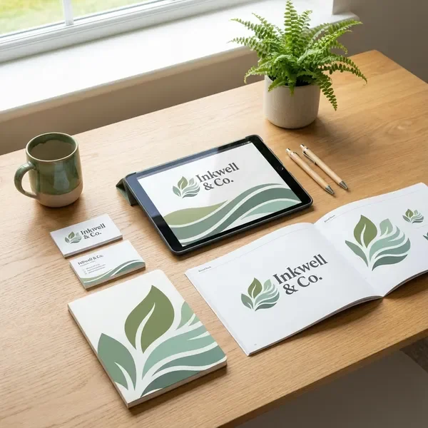 Wellness brand identity